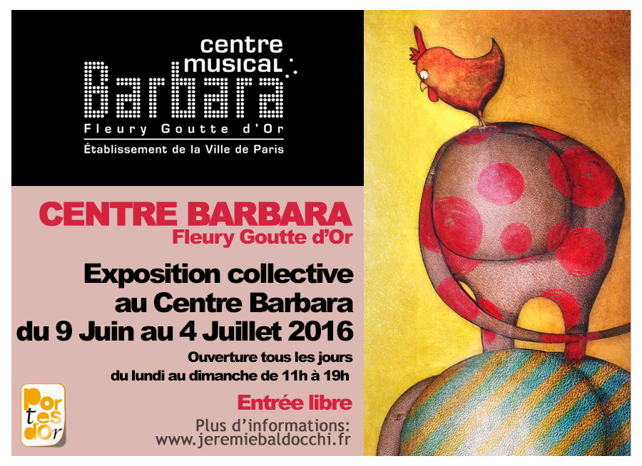 Exposition collective au Centre Barbara à Paris