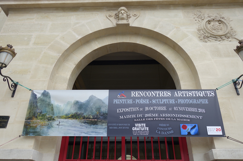 Exposition collective AAPP à la Mairie du 20ème à Paris