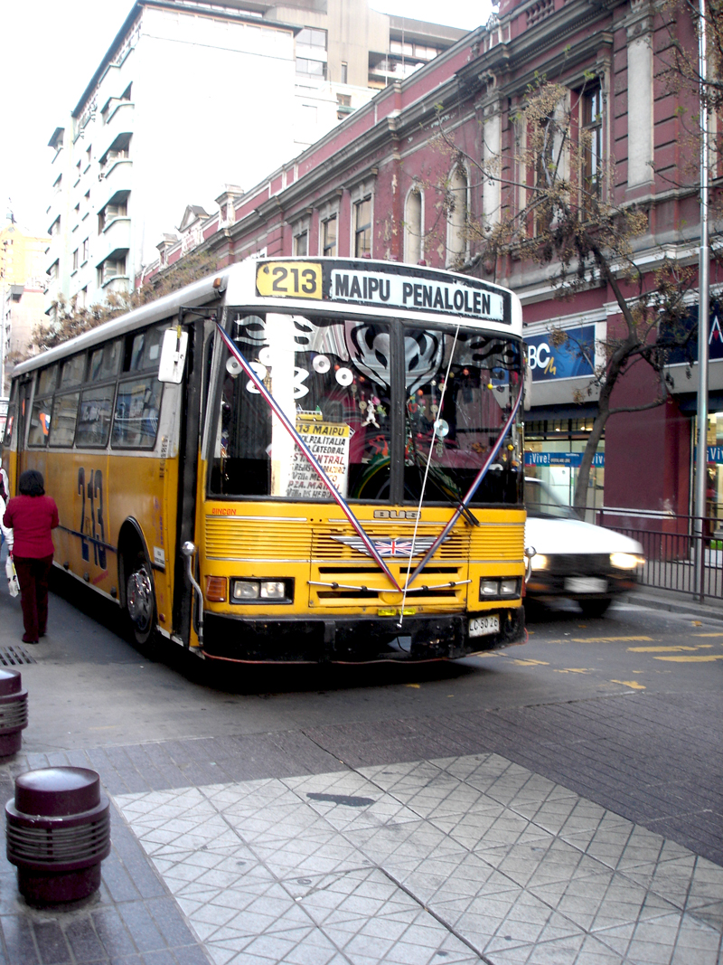 Mon voyage au Chili à Santiago