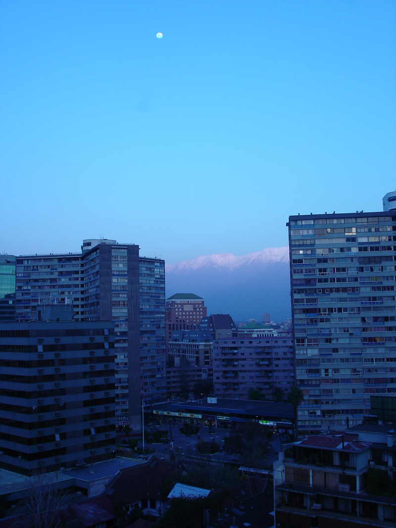 Mon voyage au Chili à Santiago