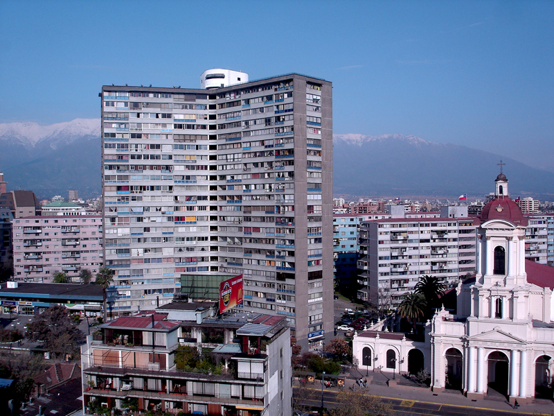 Mon voyage au Chili à Santiago