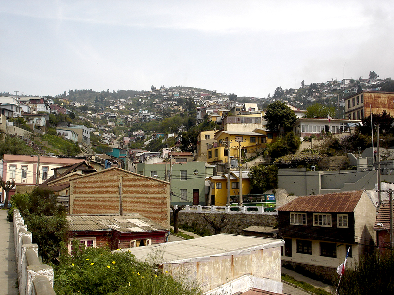 Mon voyage au Chili à Valparaiso