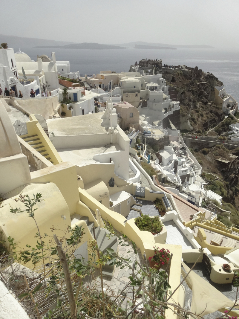 Mon voyage en Grèce - île de Santorin, Oia