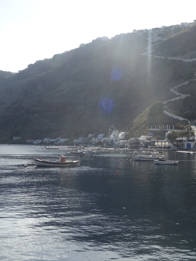 Mon voyage en Grèce - île de Santorin, Kaméni et Thirassía