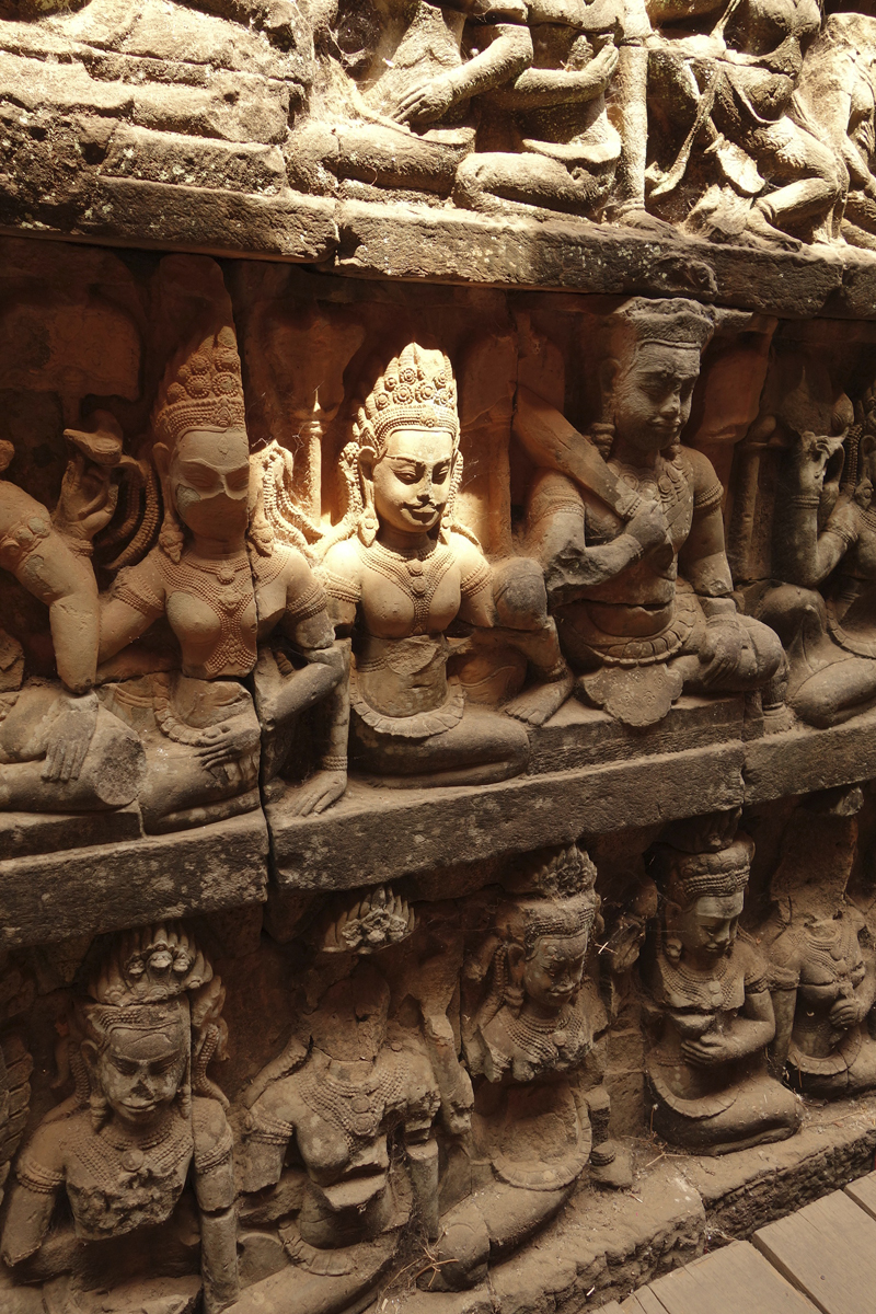 Visite des temples d'Angkor à Siem Reap au Cambodge