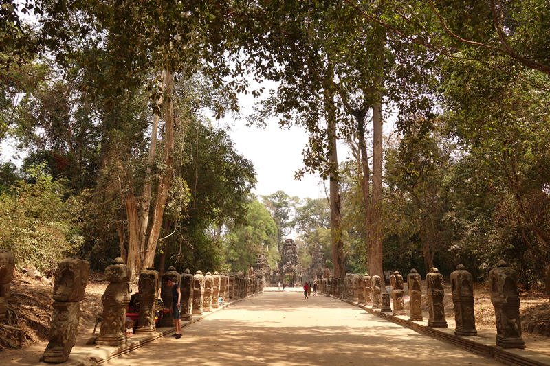 Visite des temples d'Angkor à Siem Reap au Cambodge