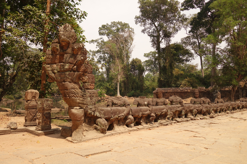 Visite des temples d'Angkor à Siem Reap au Cambodge