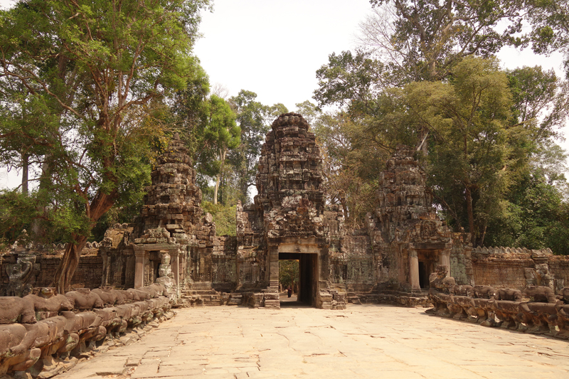 Visite des temples d'Angkor à Siem Reap au Cambodge