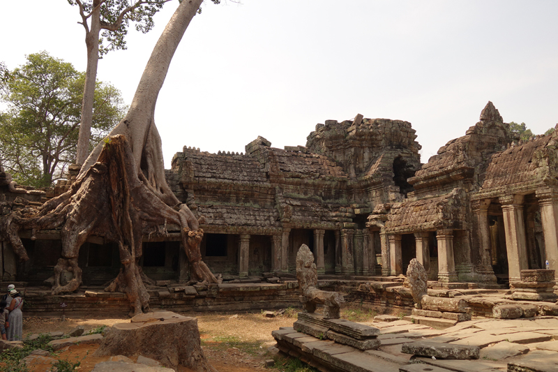 Visite des temples d'Angkor à Siem Reap au Cambodge