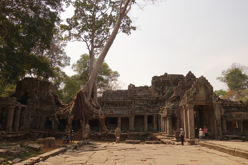 Visite des temples d'Angkor à Siem Reap au Cambodge