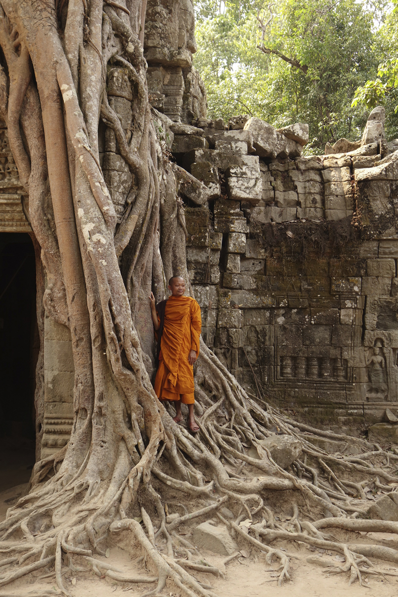 Visite des temples d'Angkor à Siem Reap au Cambodge