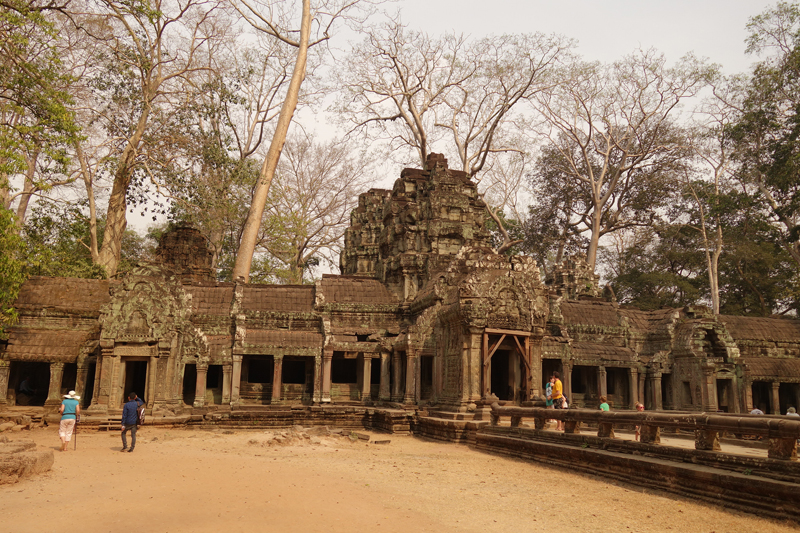 Visite des temples d'Angkor à Siem Reap au Cambodge