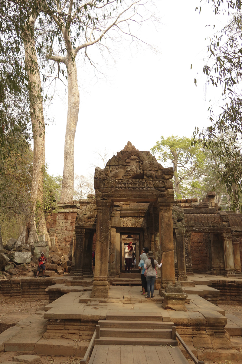 Visite des temples d'Angkor à Siem Reap au Cambodge