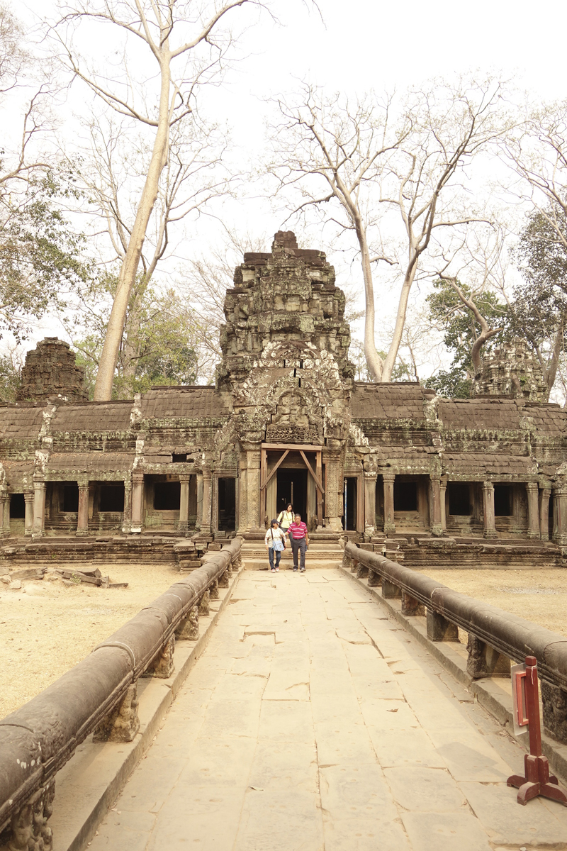 Visite des temples d'Angkor à Siem Reap au Cambodge