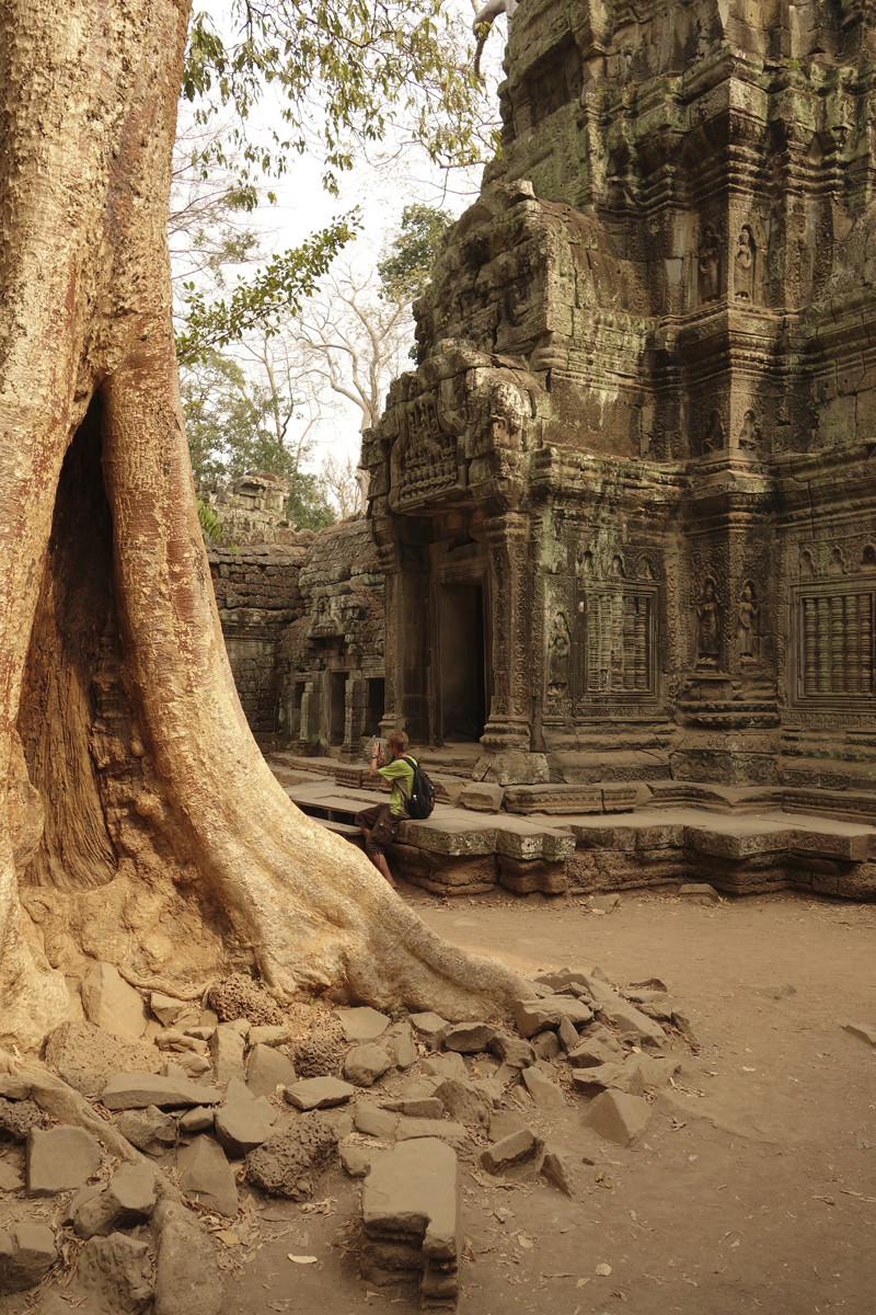 Visite des temples d'Angkor à Siem Reap au Cambodge