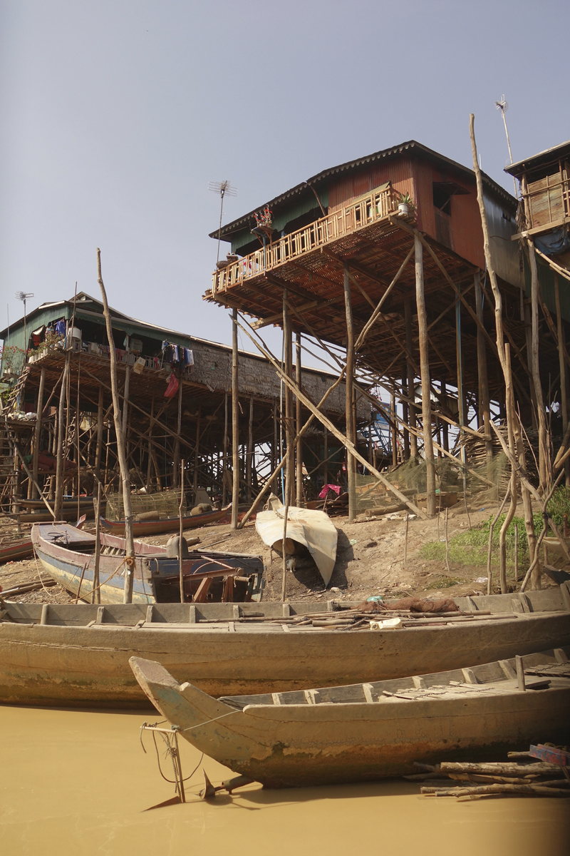 Mon voyage au Village flottant Kompong Khleang au Cambodge