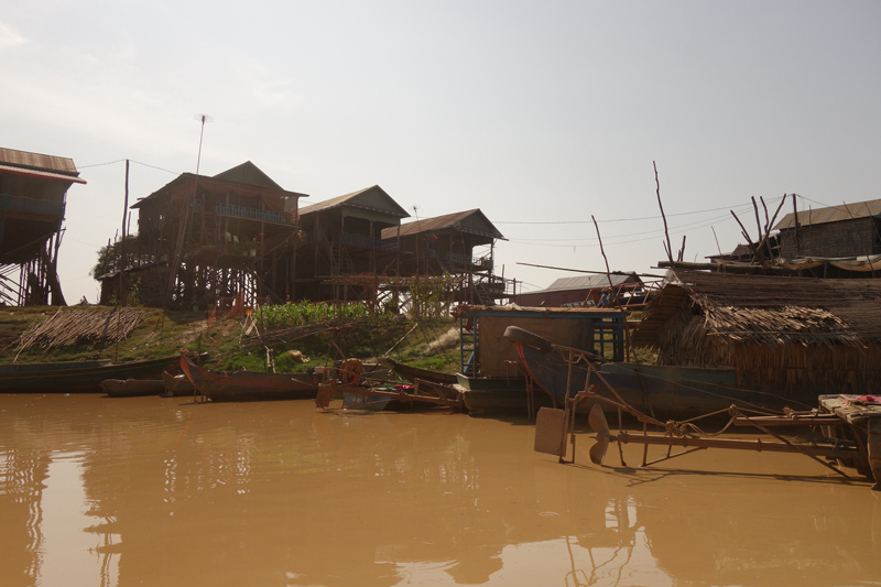 Mon voyage au Village flottant Kompong Khleang au Cambodge