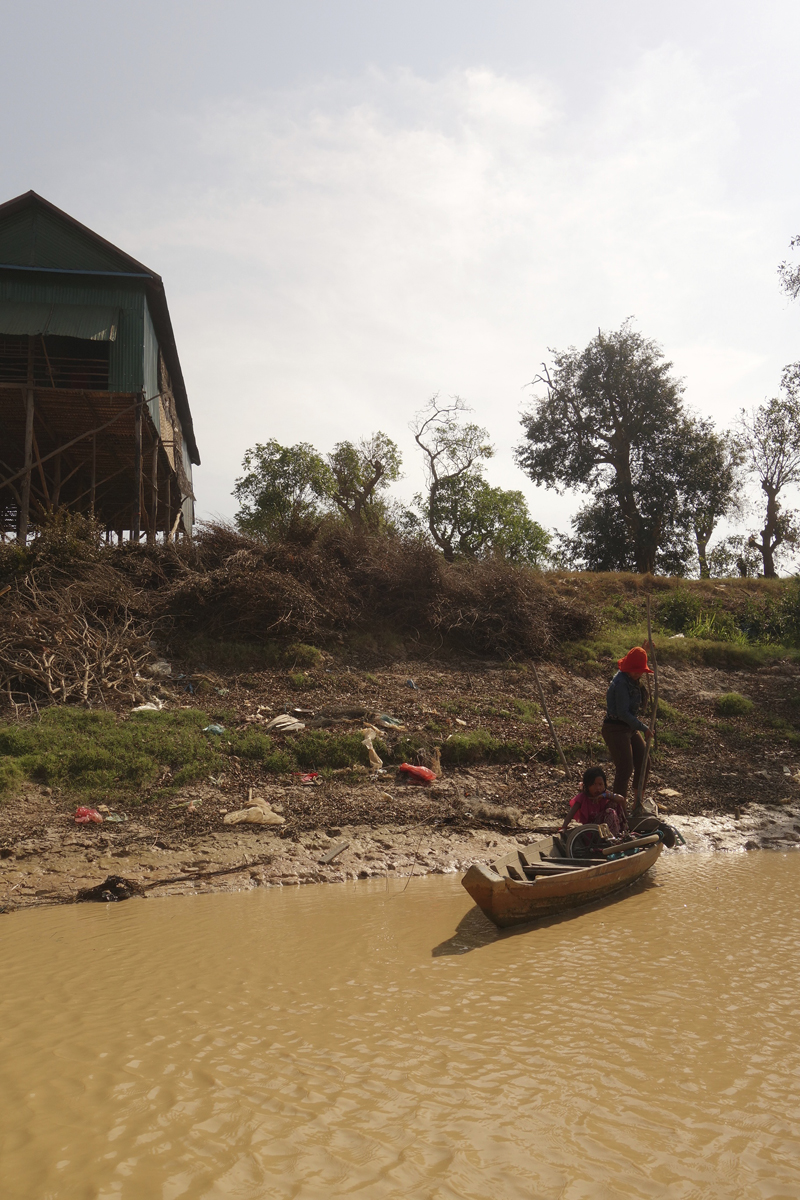 Mon voyage au Village flottant Kompong Khleang au Cambodge