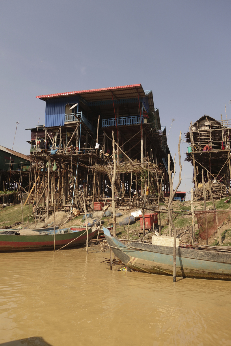 Mon voyage au Village flottant Kompong Khleang au Cambodge