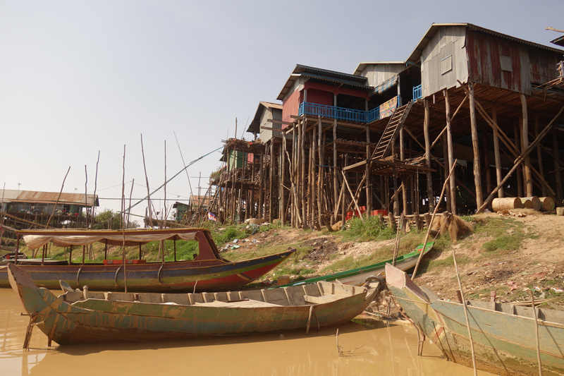 Mon voyage au Village flottant Kompong Khleang au Cambodge