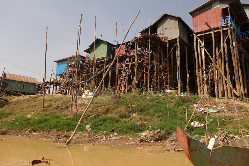 Mon voyage au Village flottant Kompong Khleang au Cambodge