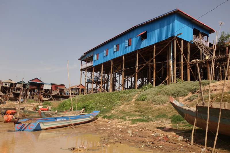 Mon voyage au Village flottant Kompong Khleang au Cambodge