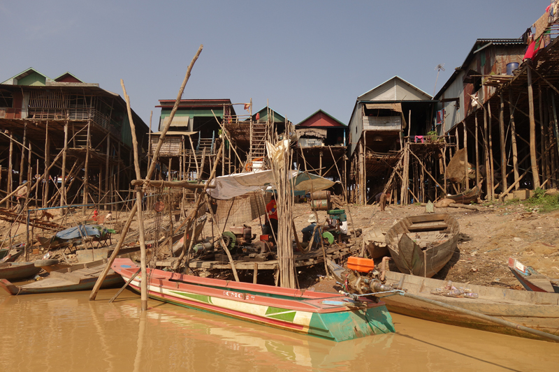 Mon voyage au Village flottant Kompong Khleang au Cambodge