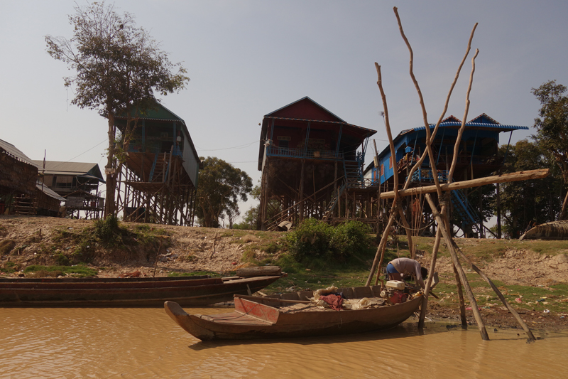 Mon voyage au Village flottant Kompong Khleang au Cambodge