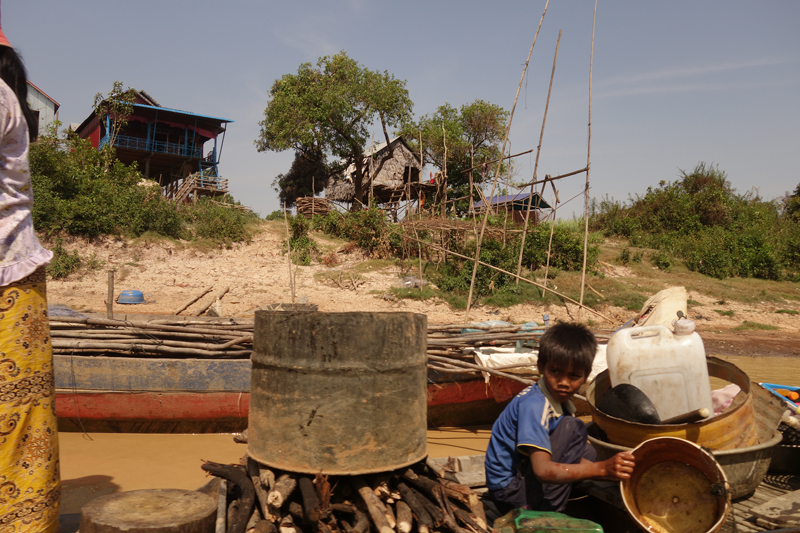 Mon voyage au Village flottant Kompong Khleang au Cambodge