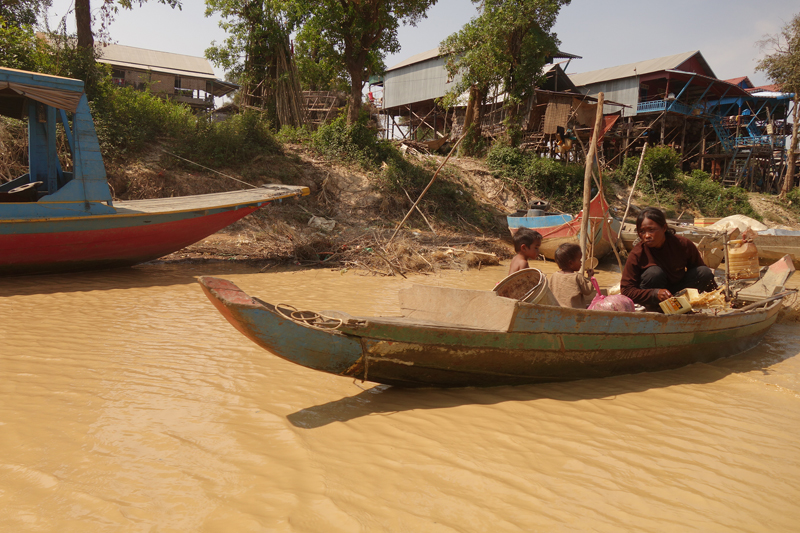 Mon voyage au Village flottant Kompong Khleang au Cambodge