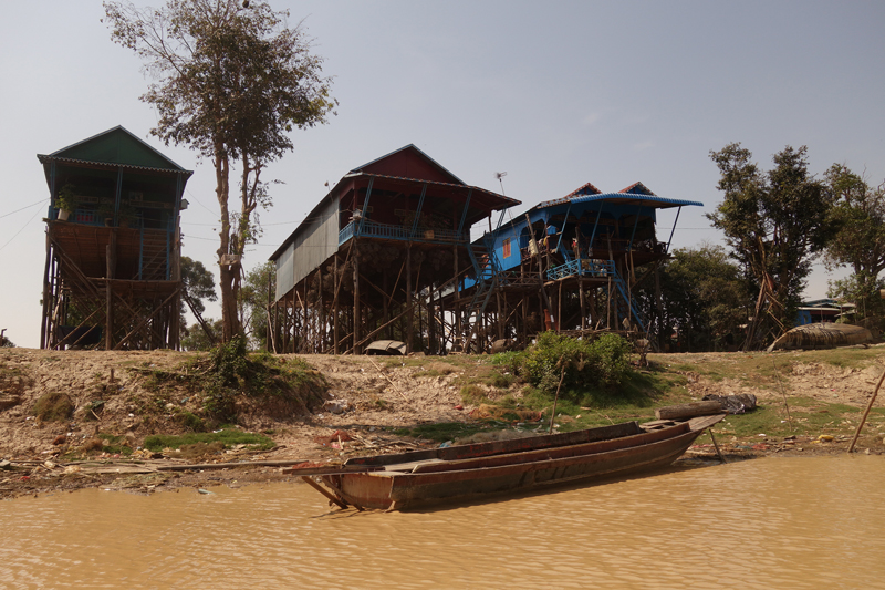 Mon voyage au Village flottant Kompong Khleang au Cambodge