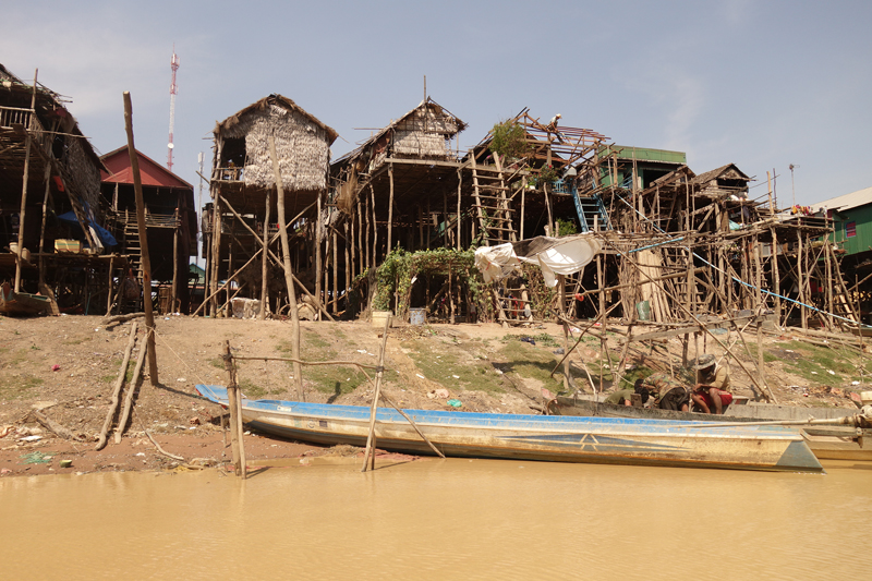 Mon voyage au Village flottant Kompong Khleang au Cambodge