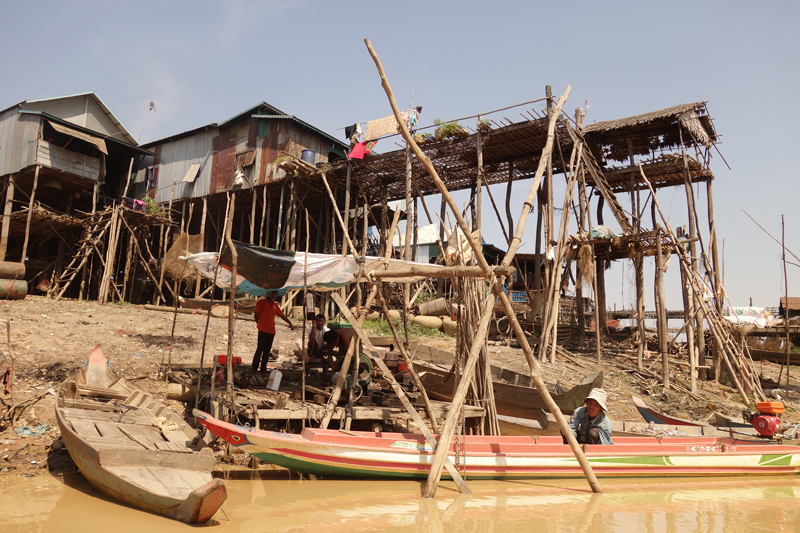 Mon voyage au Village flottant Kompong Khleang au Cambodge