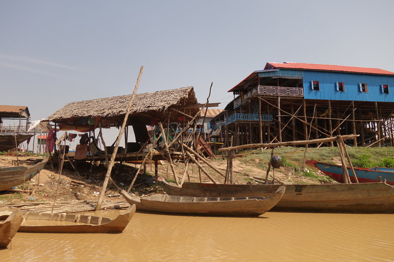 Mon voyage au Village flottant Kompong Khleang au Cambodge