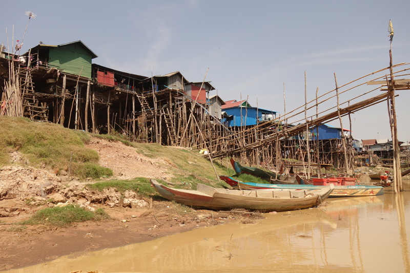 Mon voyage au Village flottant Kompong Khleang au Cambodge