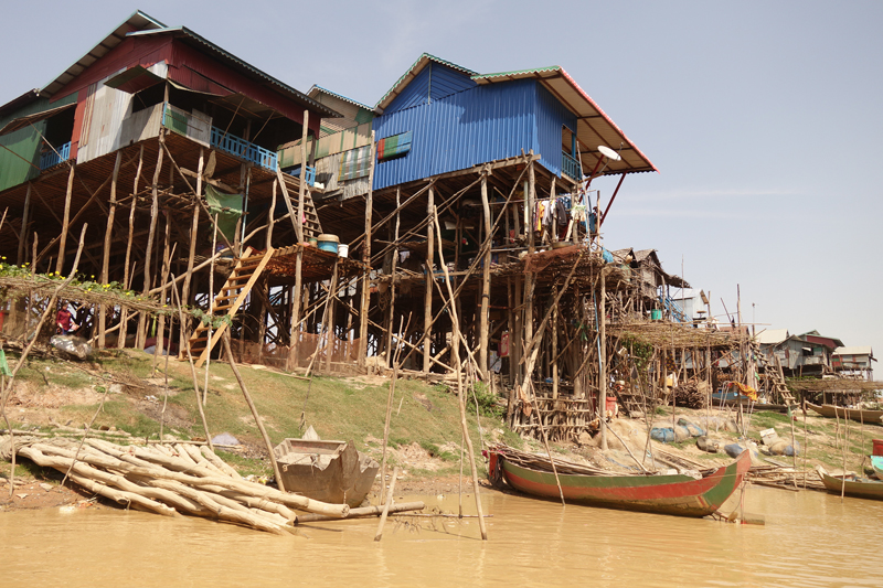 Mon voyage au Village flottant Kompong Khleang au Cambodge