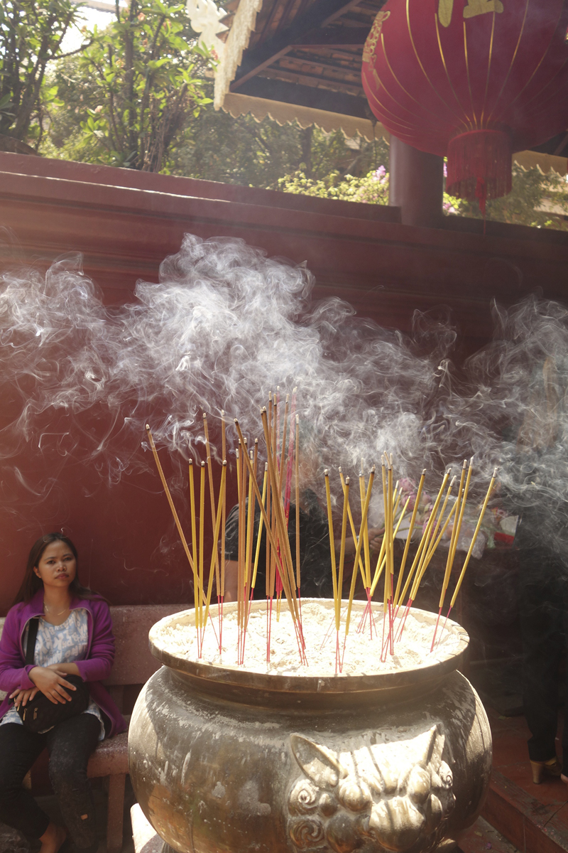 Mon voyage au Cambodge, le temple Wat Phnom