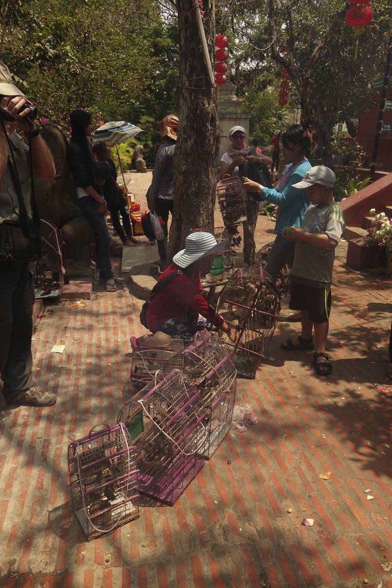 Mon voyage au Cambodge, le temple Wat Phnom