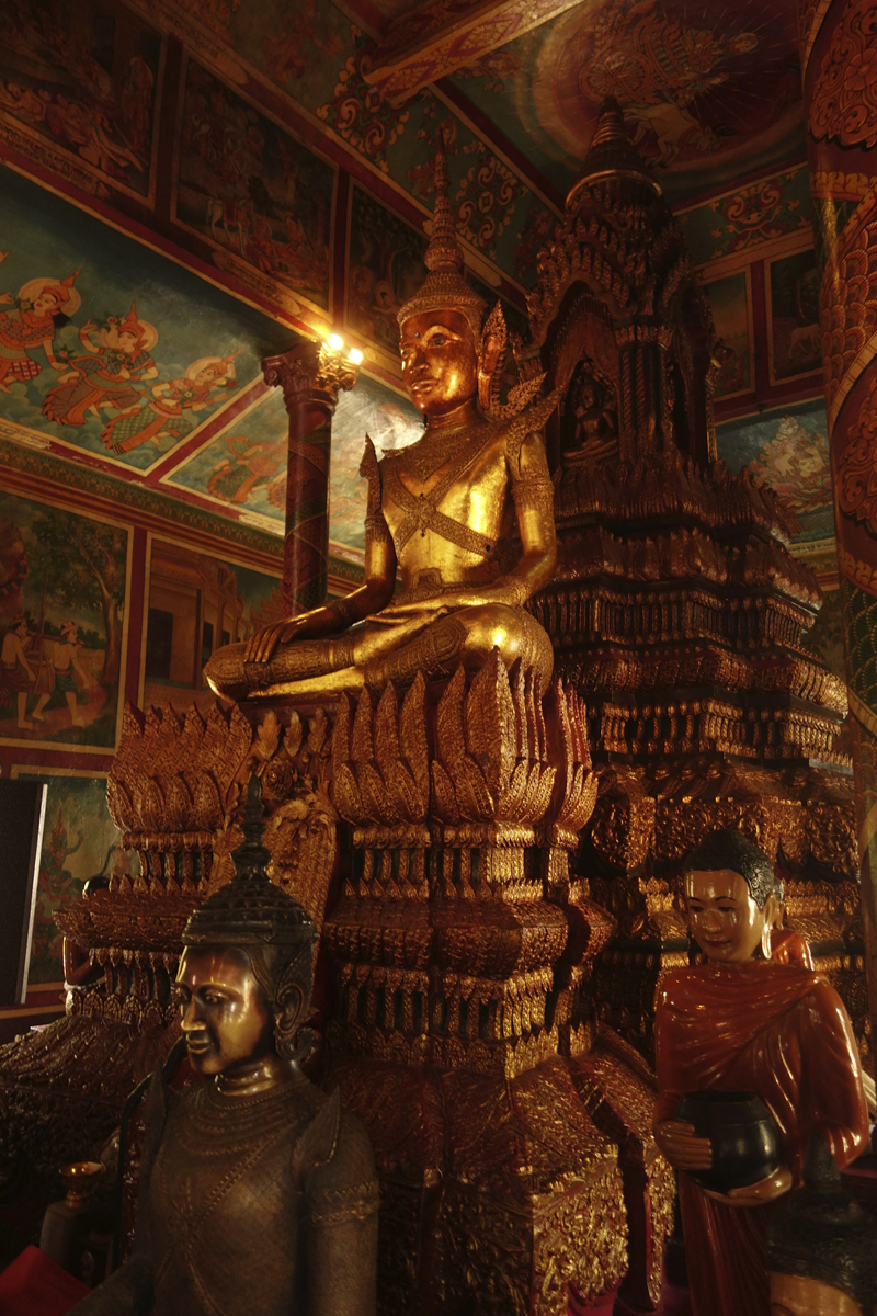 Mon voyage au Cambodge, le temple Wat Phnom