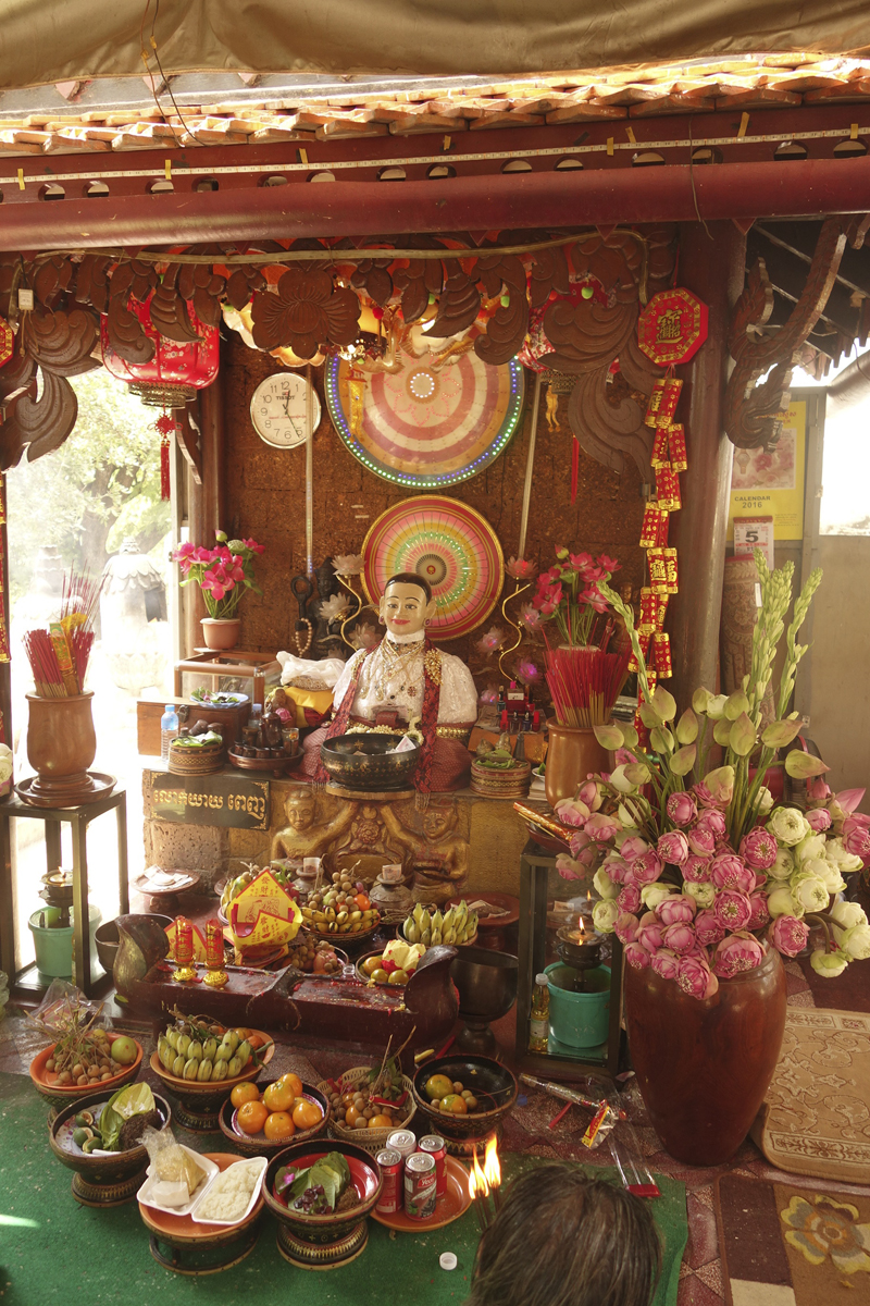 Mon voyage au Cambodge, le temple Wat Phnom