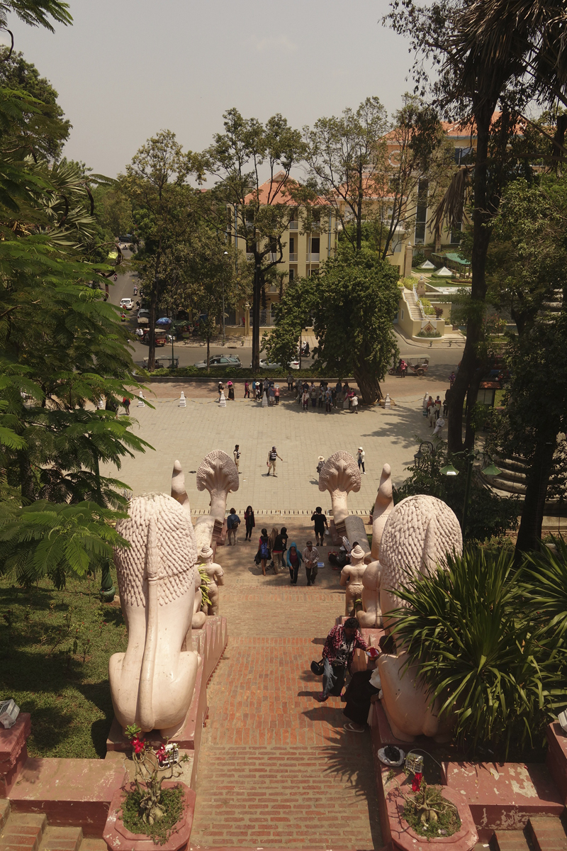 Mon voyage au Cambodge, le temple Wat Phnom