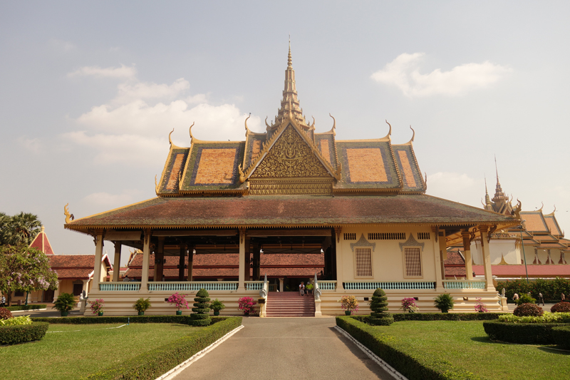 Mon voyage au Cambodge, le Palais Royal et la Pagode d'argent