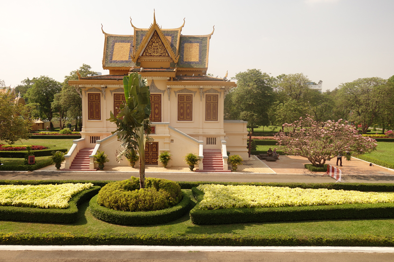 Mon voyage au Cambodge, le Palais Royal et la Pagode d'argent