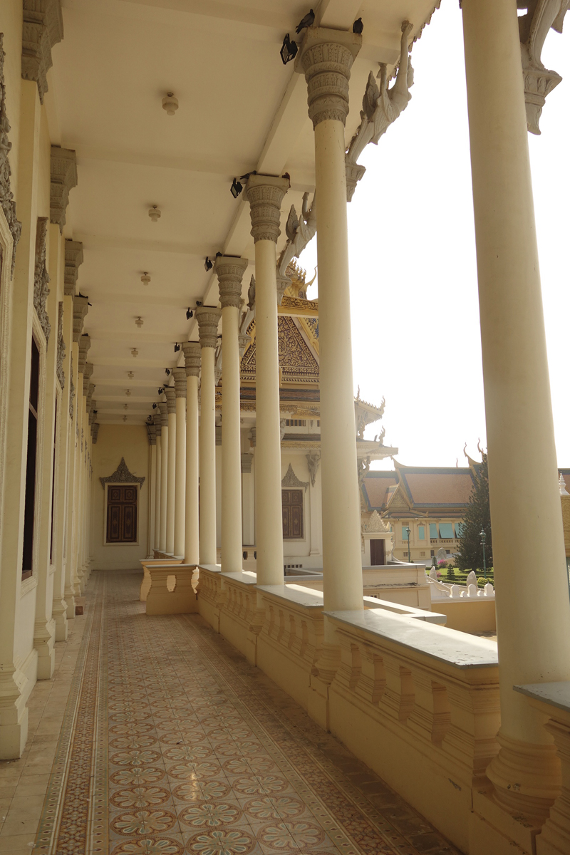 Mon voyage au Cambodge, le Palais Royal et la Pagode d'argent