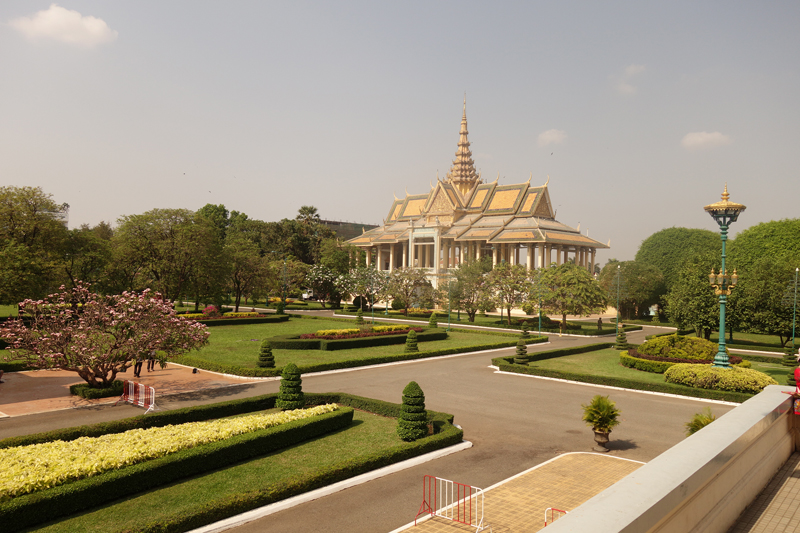 Mon voyage au Cambodge, le Palais Royal et la Pagode d'argent