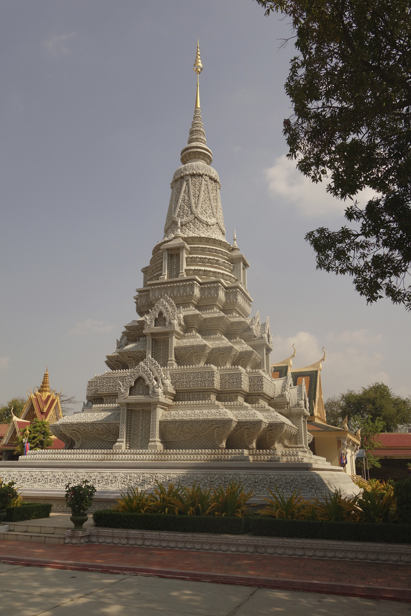 Mon voyage au Cambodge, le Palais Royal et la Pagode d'argent