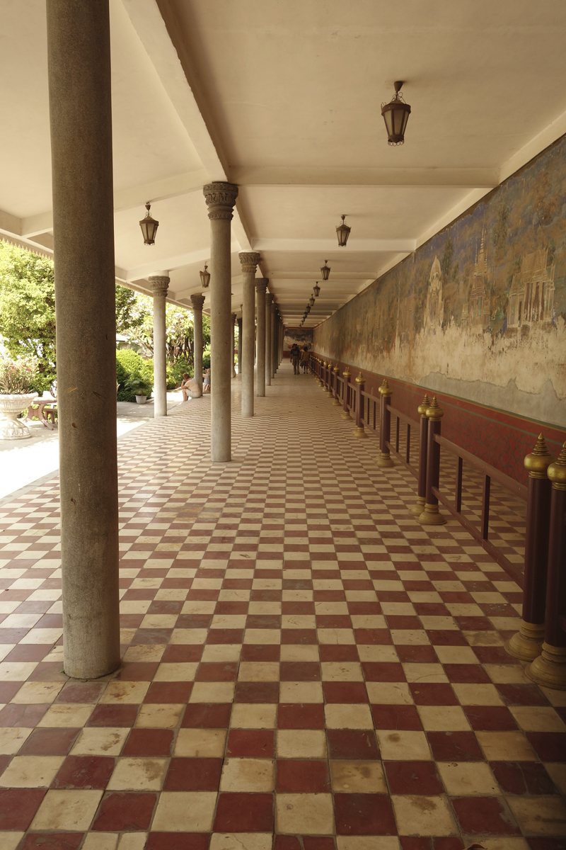 Mon voyage au Cambodge, le Palais Royal et la Pagode d'argent