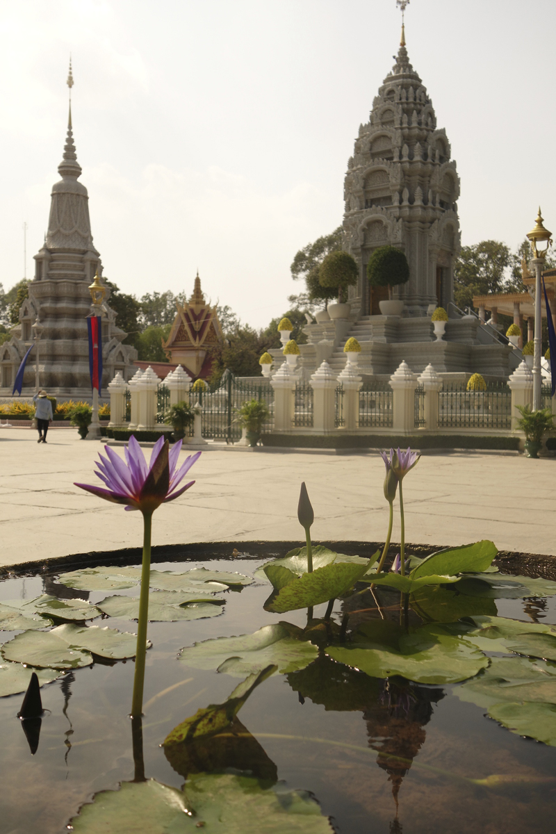 Mon voyage au Cambodge, le Palais Royal et la Pagode d'argent