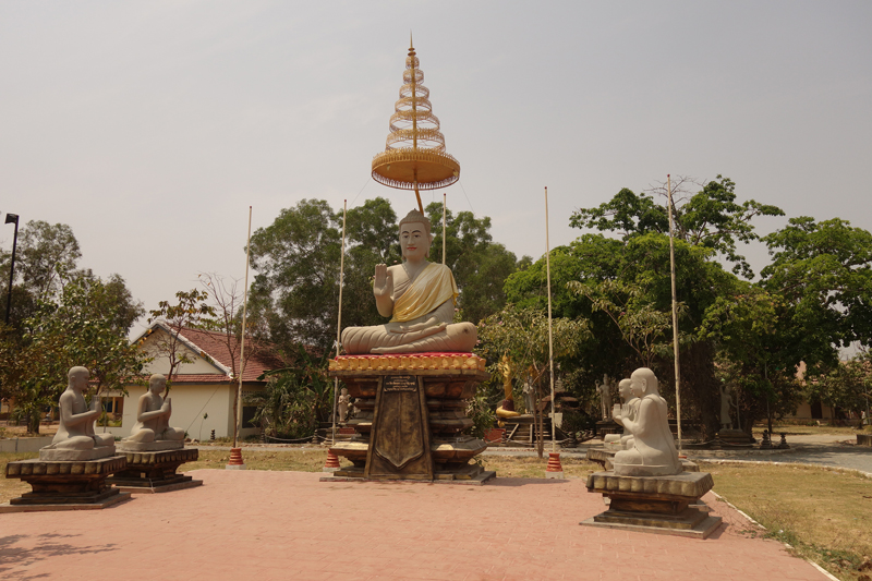 Mon voyage au Cambodge La pagode Preah Theat Mean Bon