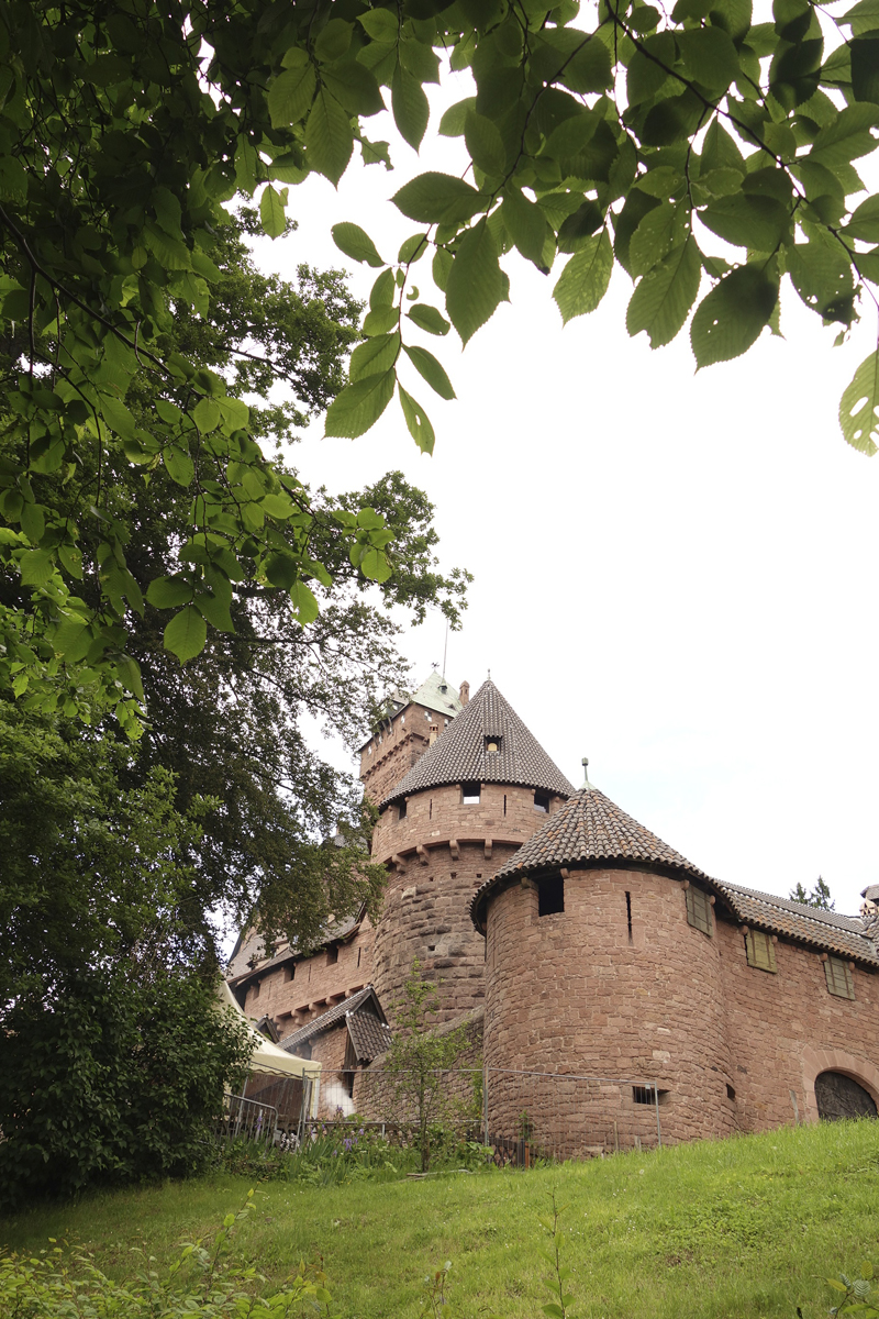 Mon voyage à Haut-Koenigsbourg en france